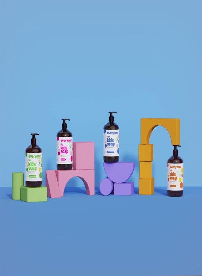 ايفريوان صابون الأطفال 3 في 1 برائحة التوت المنعشة، 32 أونصة سائلة - Image 5